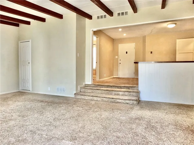 a view of a elevator