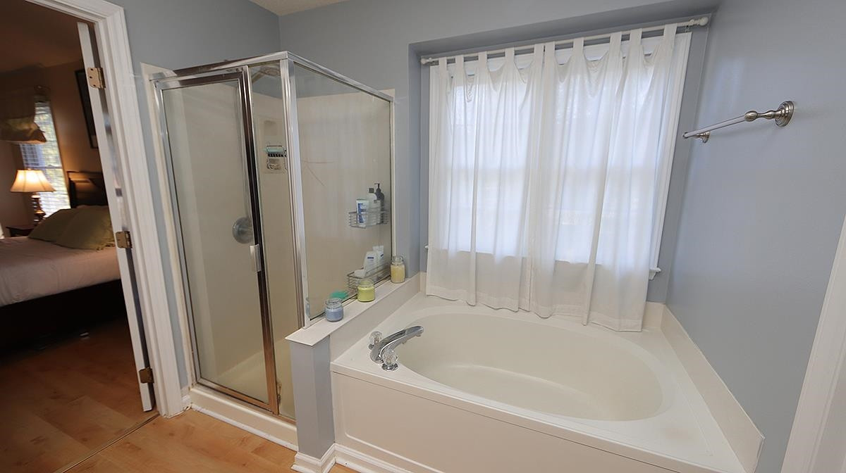 1801 Teabrook Court Raleigh, NC 27610 - Photo 17 of 25 primary bath suite