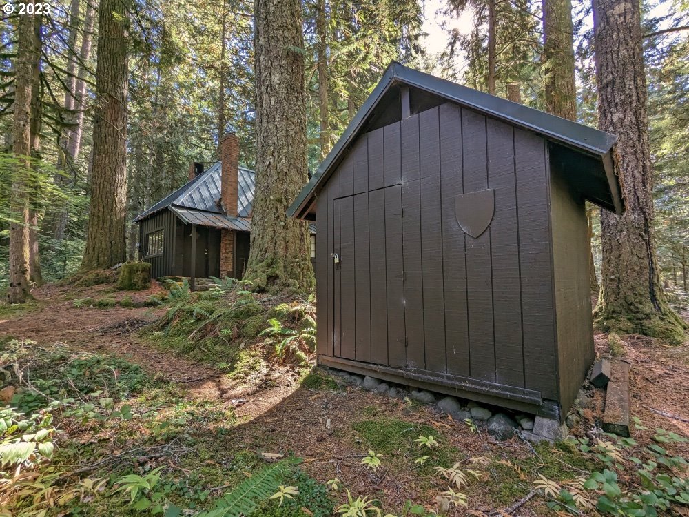 79128 Road 35 A Rhododendron, OR 97049 - Photo 33 of 36 a backyard of a house with lots of green space
