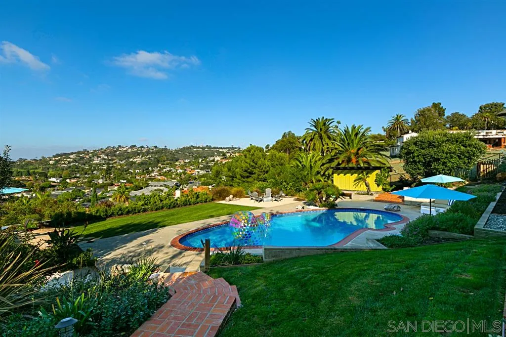 1106 Muirlands Drive La Jolla, CA 92037 - Photo 22 of 24 a view of an outdoor space yard patio and swimming pool