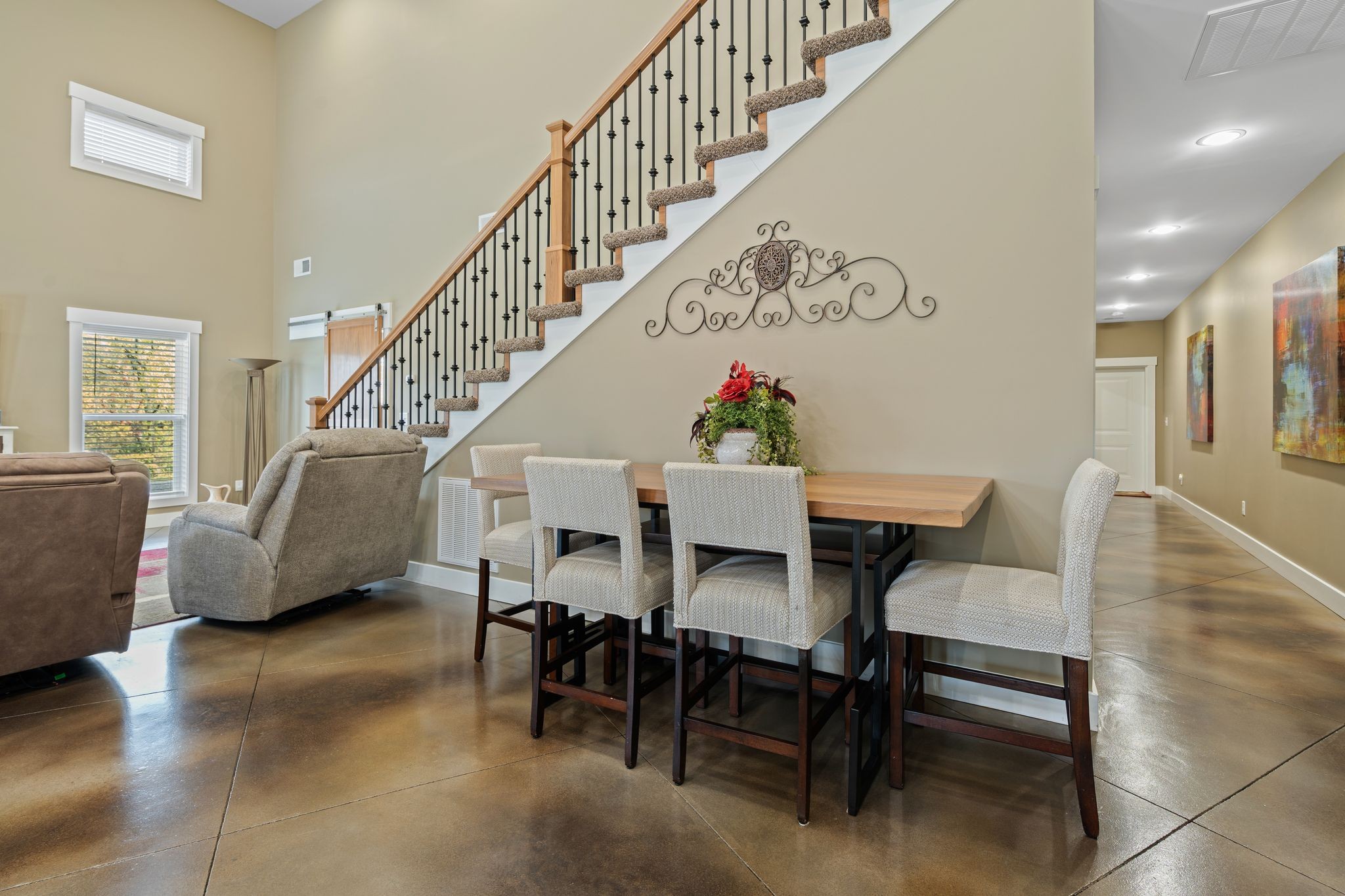 201 Graves Road Goodlettsville, TN 37072 - Photo 15 of 70 a view of a dining room with furniture and a chandelier
