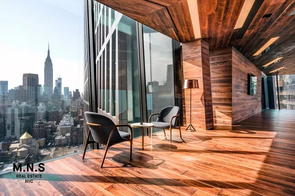 a view of outdoor space with seating area