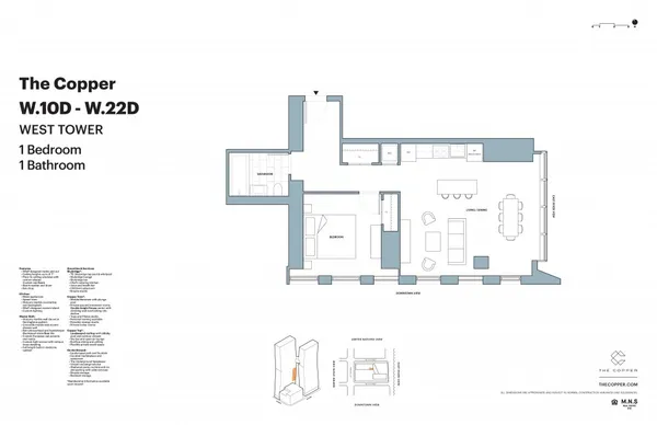 $5,443 | 626 1st Avenue, Unit W10D | Murray Hill