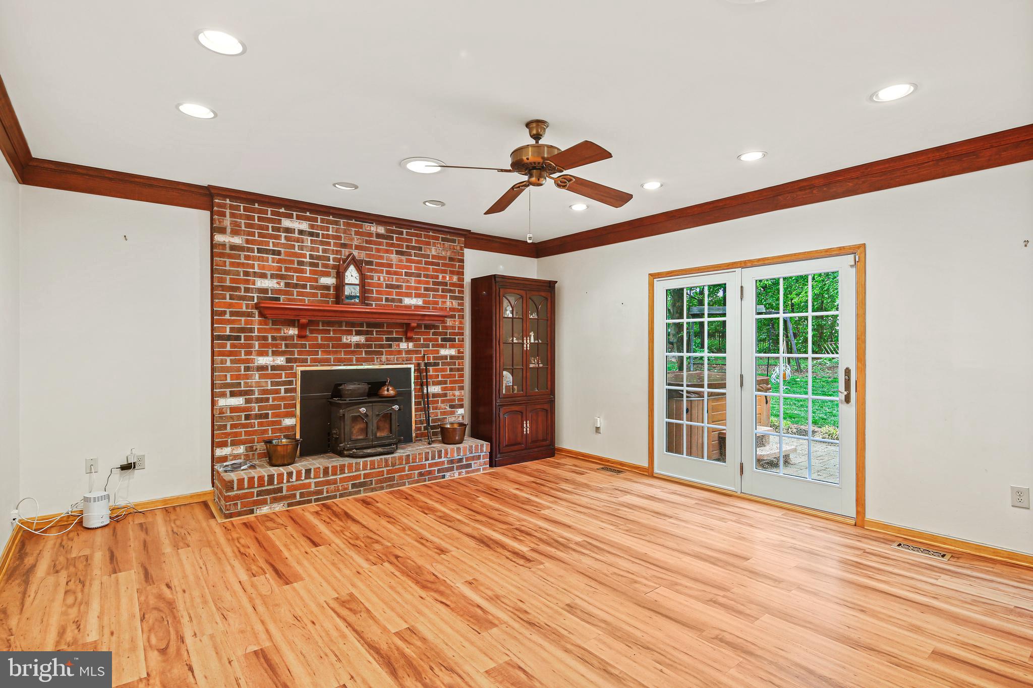 2412 Rochelle Drive Fallston, MD 21047 - Photo 7 of 31 Brick, wood burning fireplace