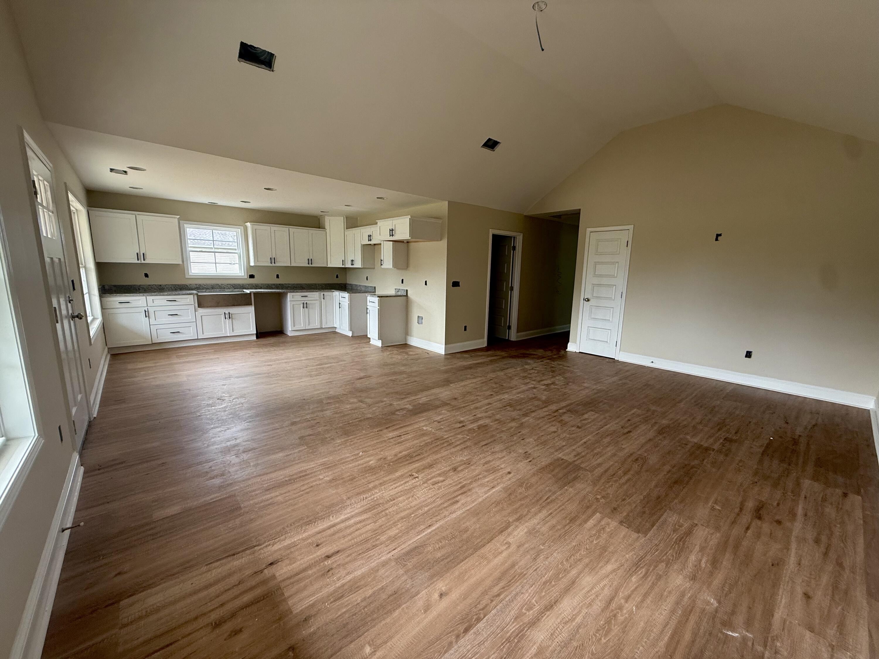 Open concept living area