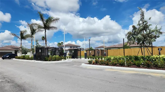 a view of a street with a building in front of it