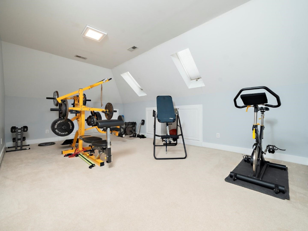 2516 Mt Vernon Church Road Raleigh, NC 27614 - Photo 33 of 58 a view of a room with gym equipment