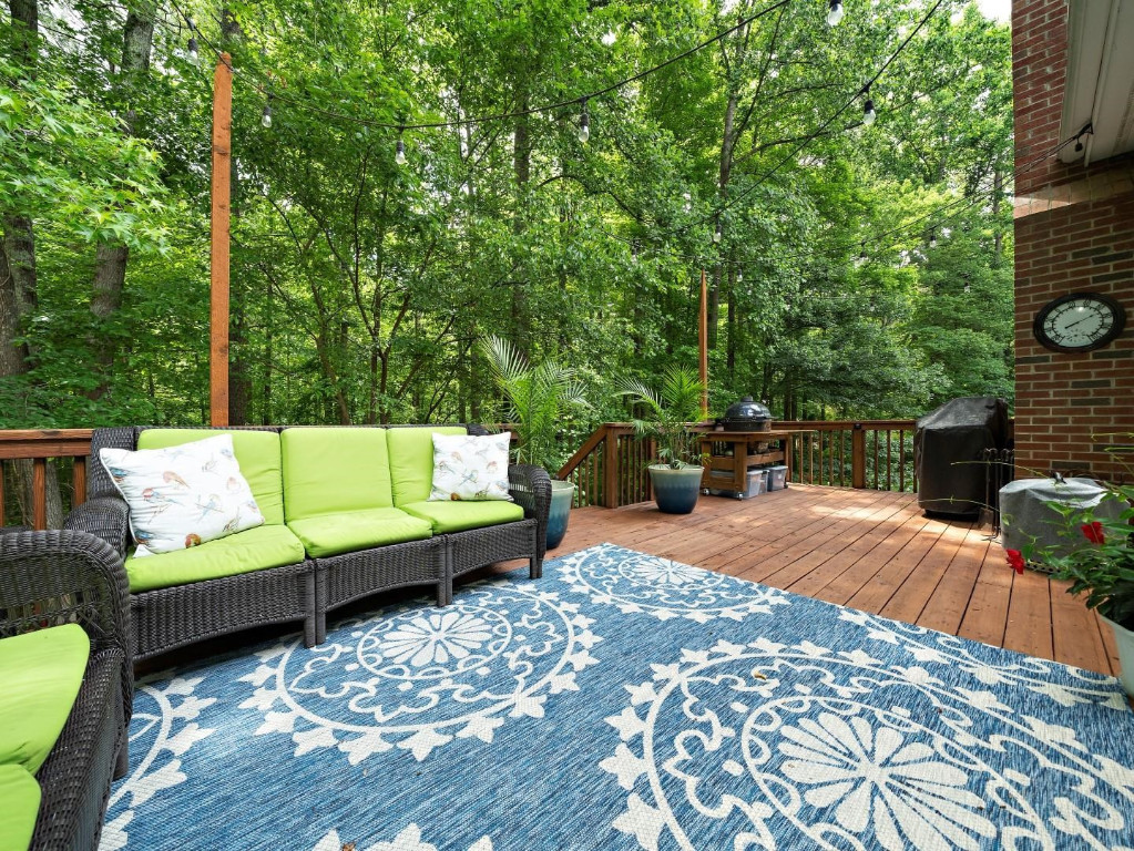 2516 Mt Vernon Church Road Raleigh, NC 27614 - Photo 41 of 58 a outdoor living space with furniture and garden view