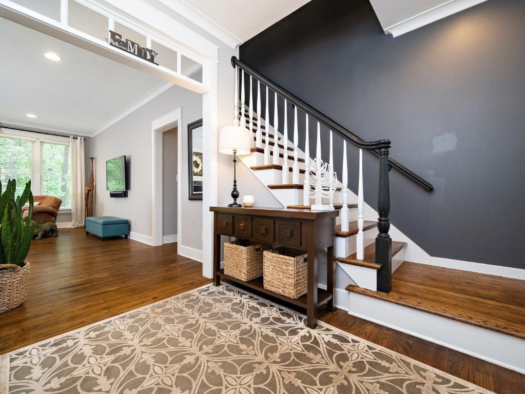 2516 Mt Vernon Church Road Raleigh, NC 27614 - Photo 8 of 58 a view of an entryway with wooden floor