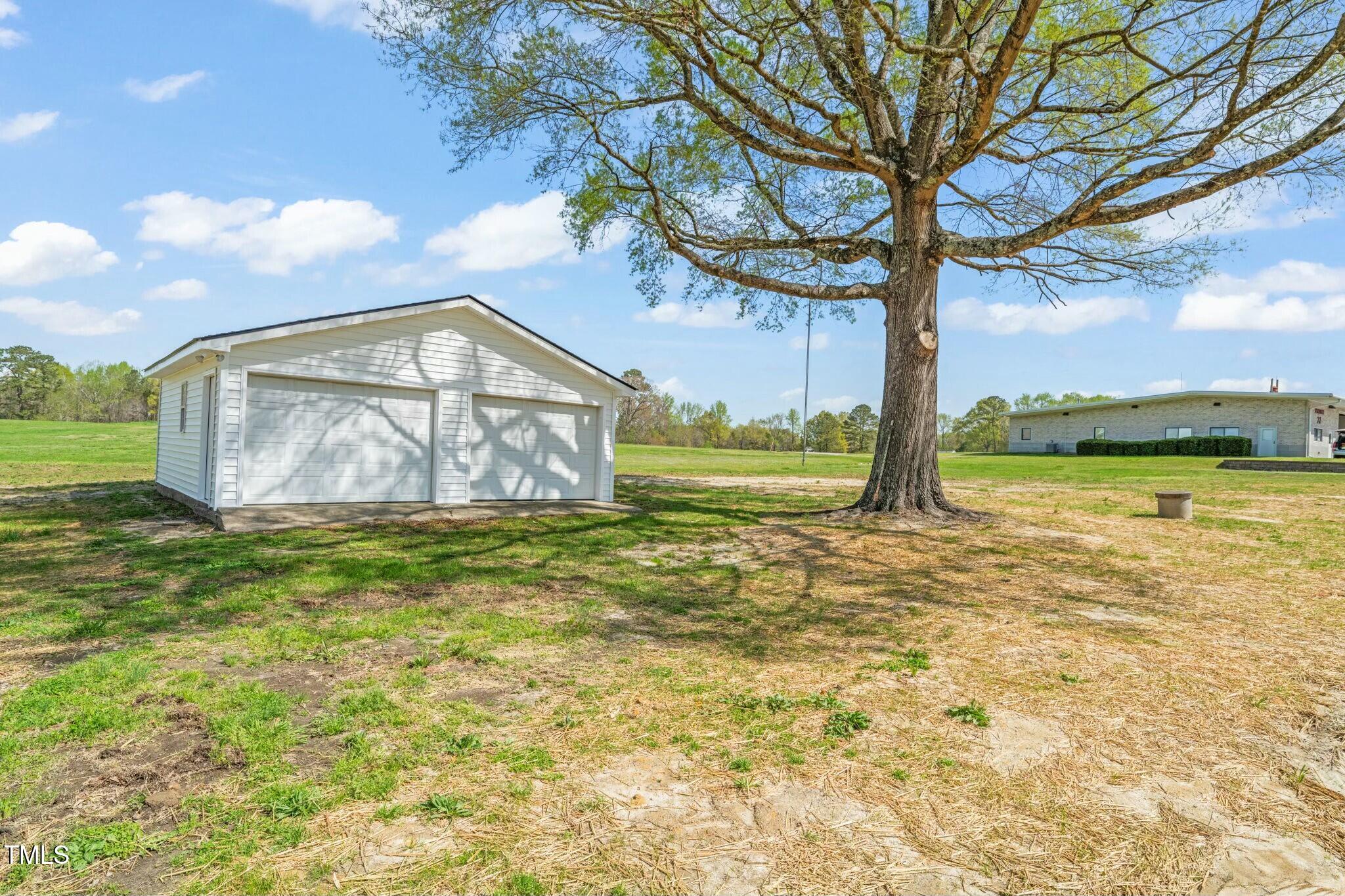 8917 Fowler Road Zebulon, NC 27597 - Photo 31 of 33 a view of a yard with a house in the background
