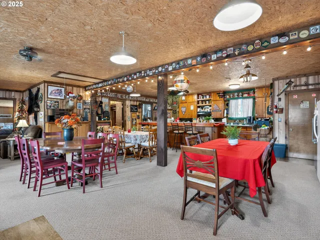 a group of people sitting in a room