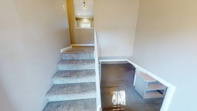 a view of a storage & utility room