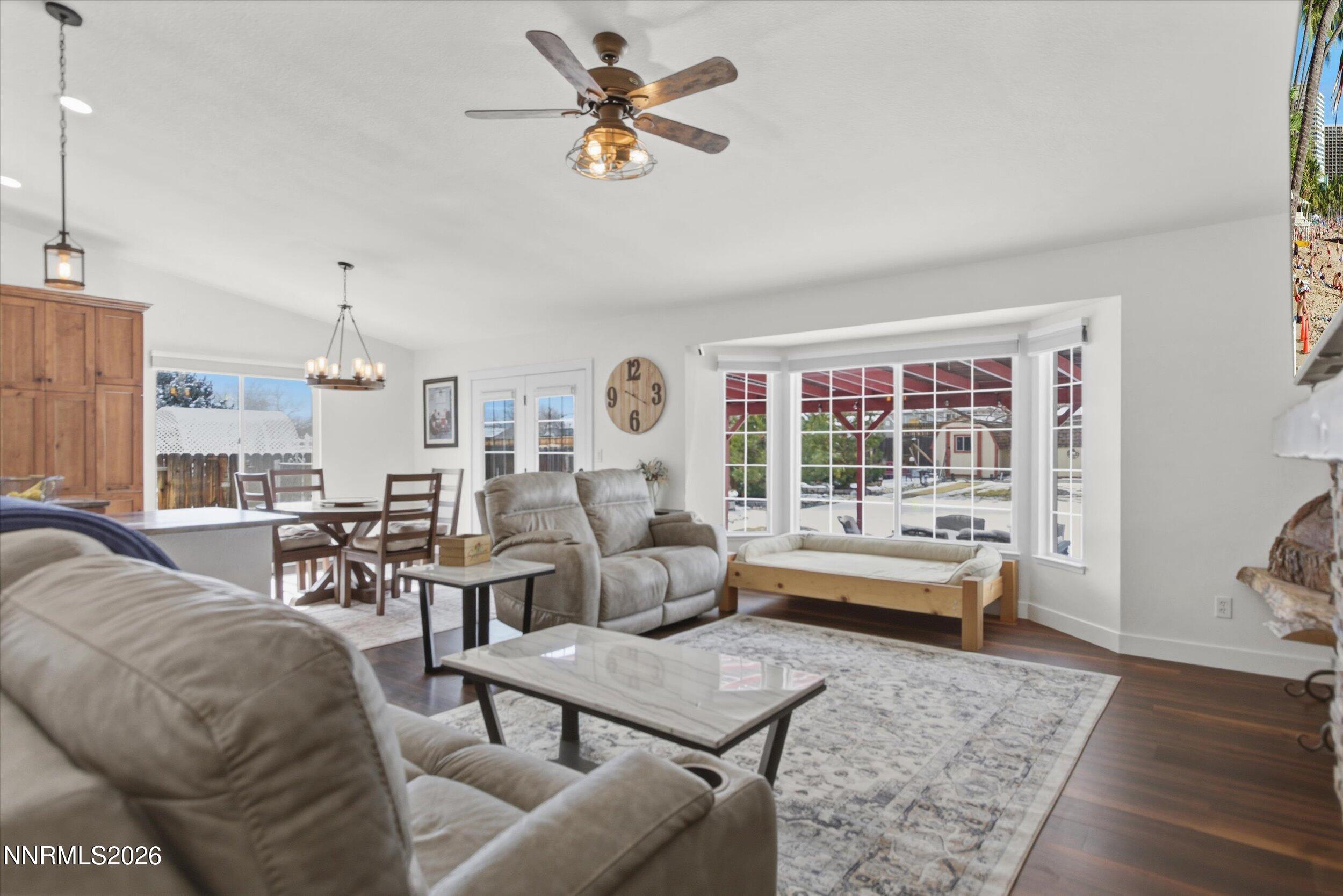 435 Kathy Terrace Sparks, NV 89436 - Photo 32 of 49 a living room with furniture and a large window