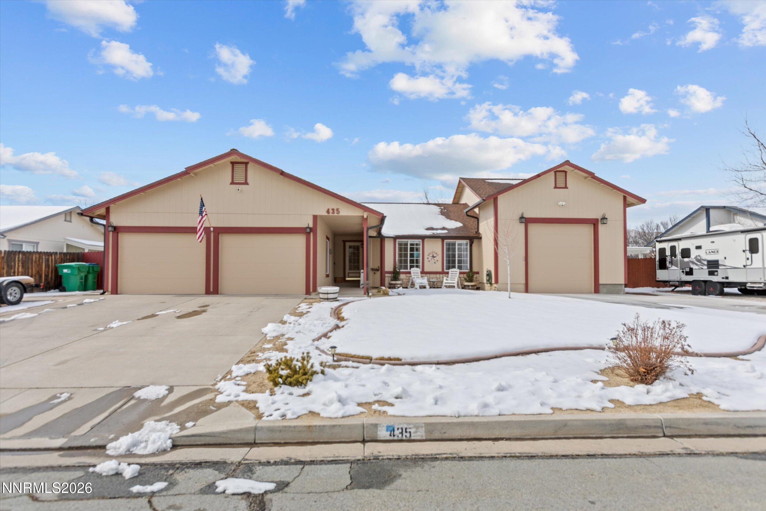 435 Kathy Terrace Sparks, NV 89436 - Photo 38 of 49 a front view of a house with a yard