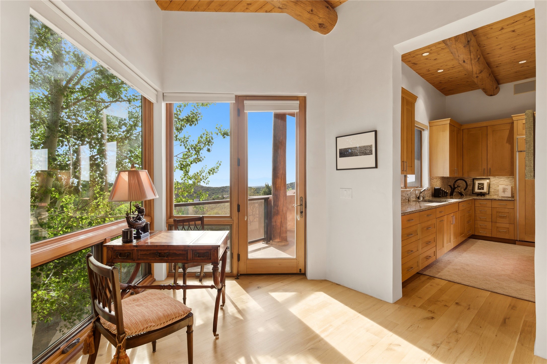 1008 South Summit Ridge Santa Fe, NM 87501 - Photo 21 of 42 Quiet nook in Family Room - Perfect for a game of chess!
