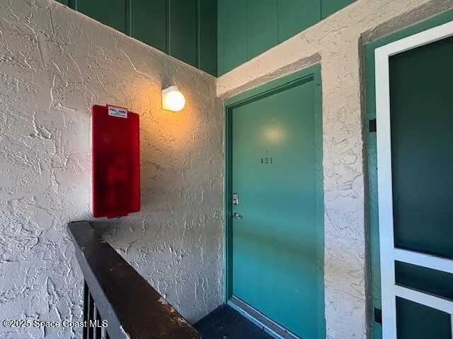 a view of an entryway