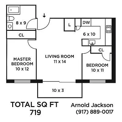 $749,000 | 490 Van Buren Street, Unit 3A | Bedford-Stuyvesant