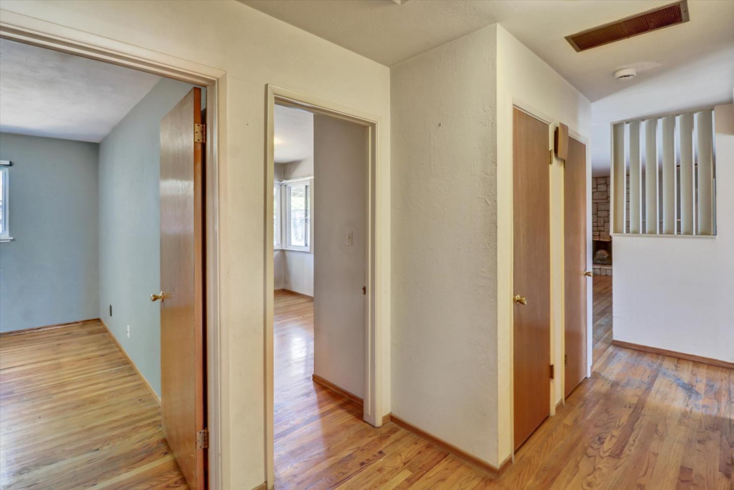 331 David Avenue Campbell, CA 95008 - Photo 19 of 32 a view of a hallway with wooden floor