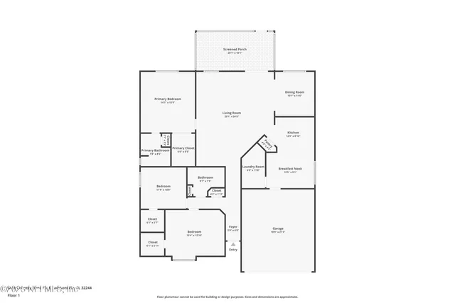 $295,000 | 8428 Country Bend Circle East, Jacksonville, FL 32244