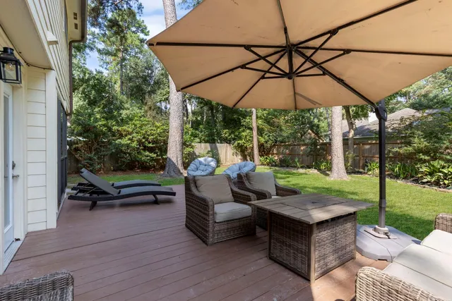 a view of yard with patio