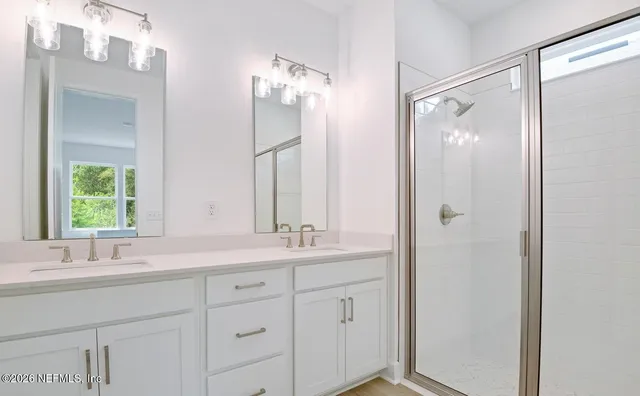 a view of a yard with trees