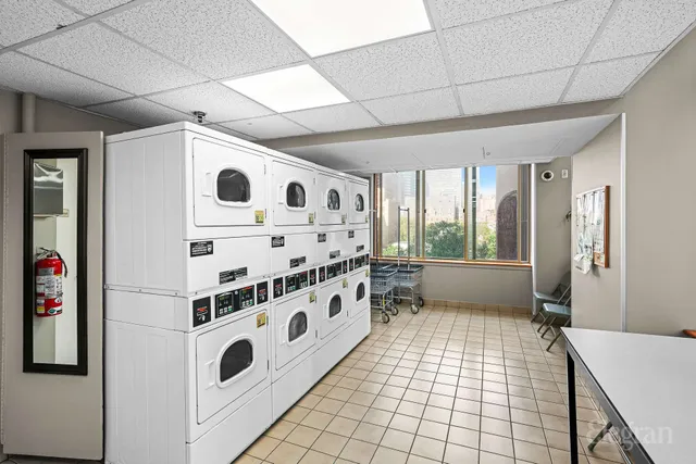 a view of a hallway with the wooden door