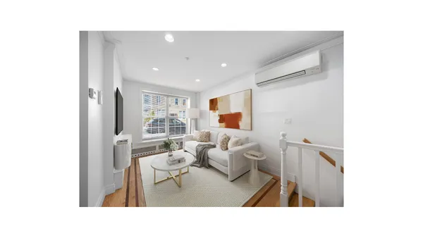a kitchen with stainless steel appliances a refrigerator and a sink