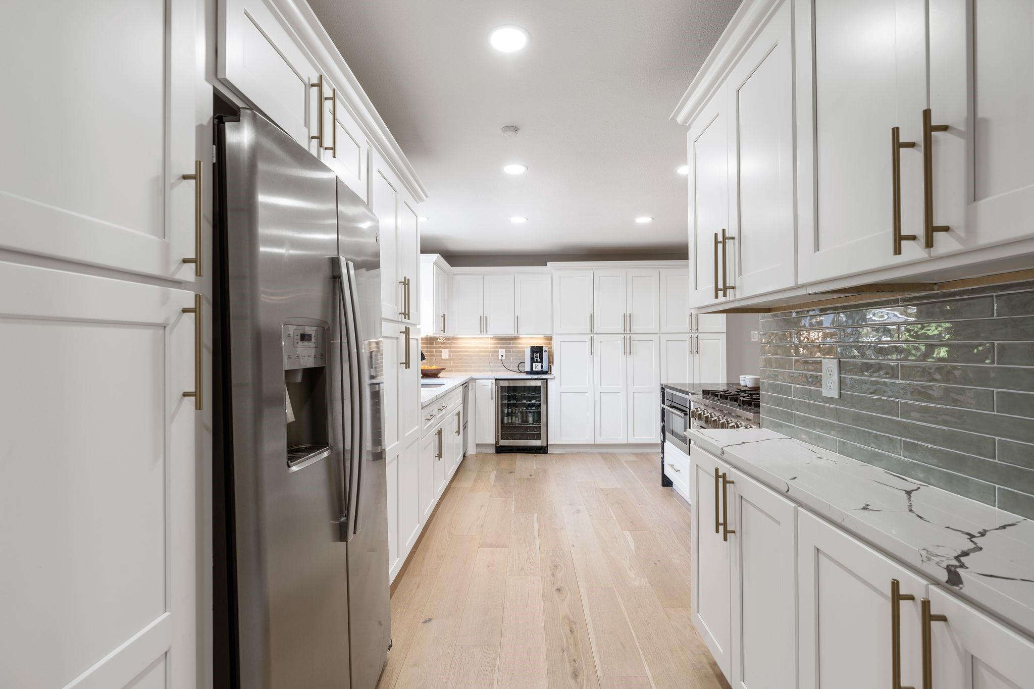 4423 Apollo Street Houston, TX 77018 - Photo 11 of 34 The kitchen offers abundant storage and extra counter space, creating the perfect set up for effortless cooking and entertaining.