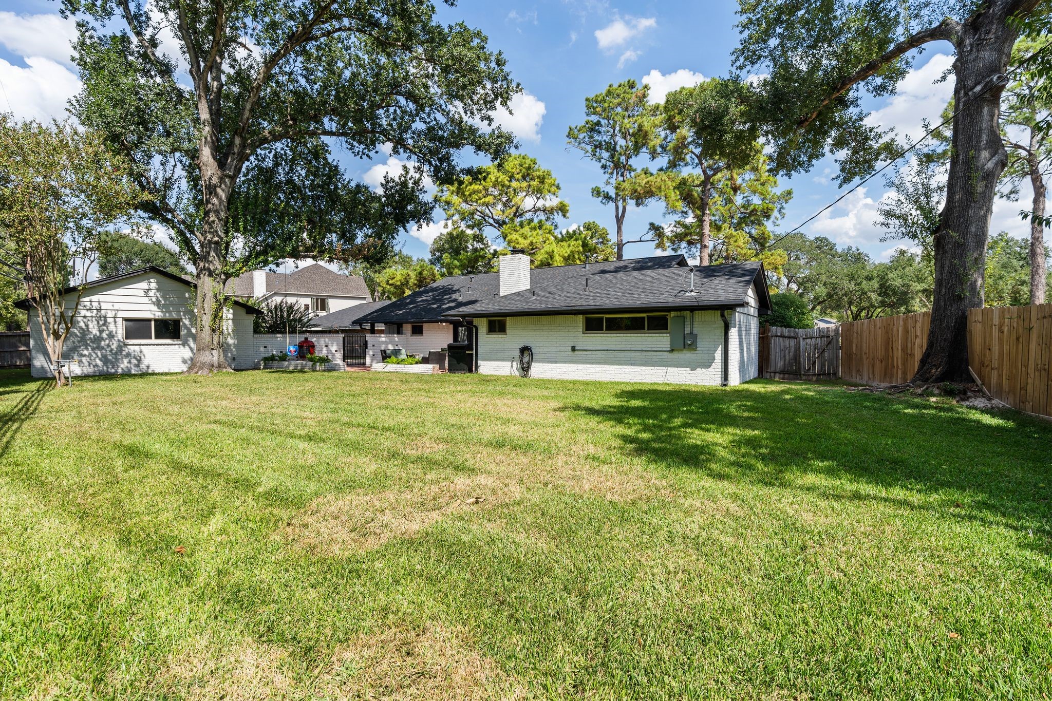 4423 Apollo Street Houston, TX 77018 - Photo 27 of 34 Lots of room to roam and create your dream landscape.
