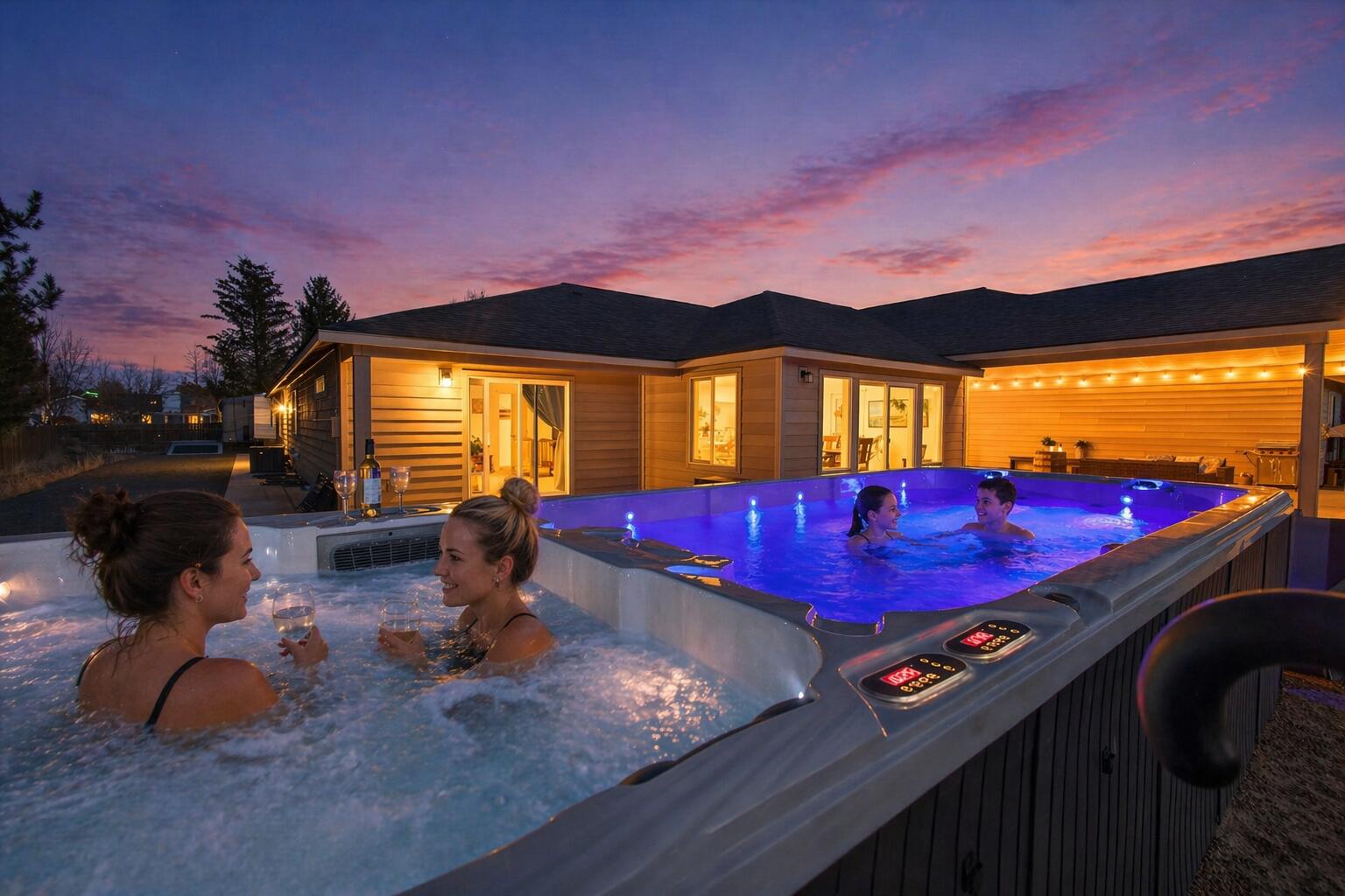 61112 Ferguson Road Bend, OR 97702 - Photo 38 of 47 Swim Spa