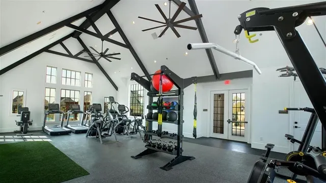 a view of a house with swimming pool