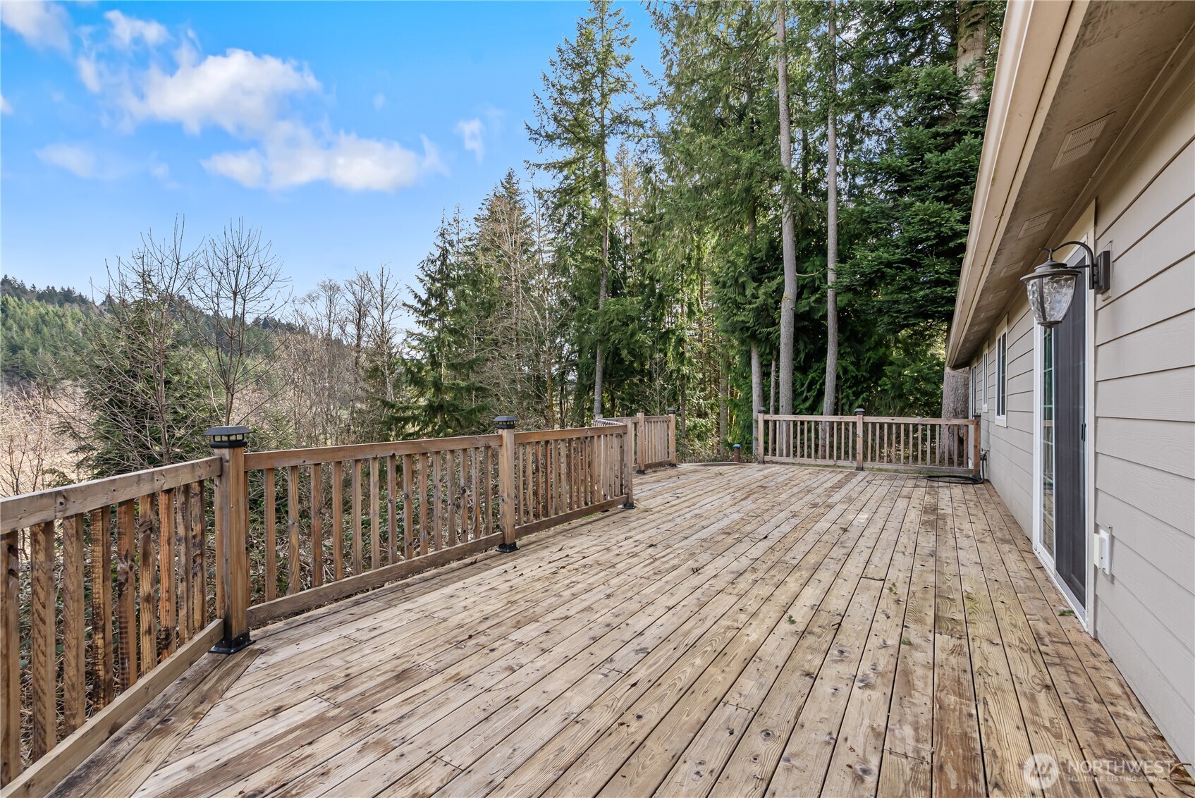 159 Salzer Road Centralia, WA 98531 - Photo 20 of 40 a view of deck with wooden floor and fence
