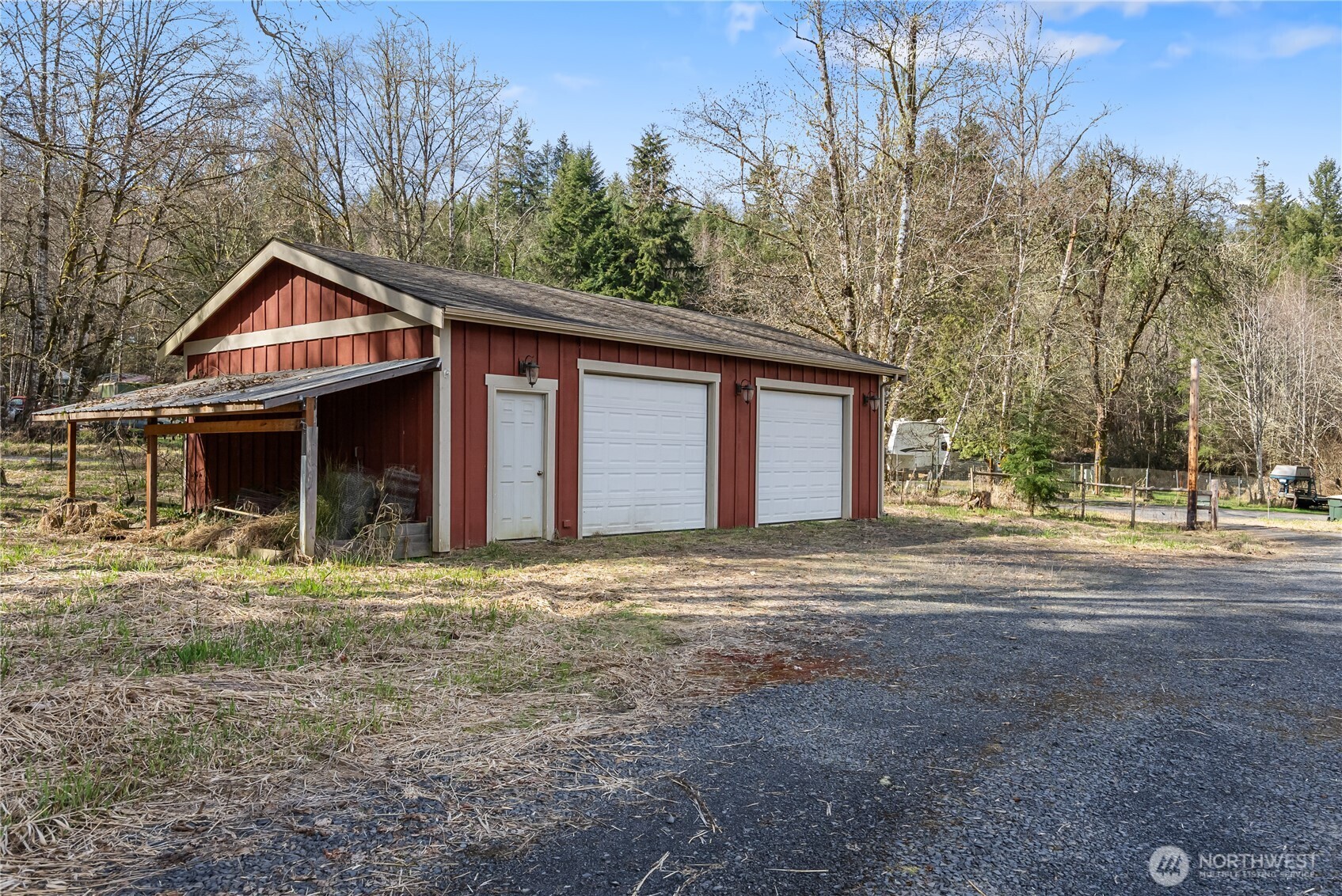 159 Salzer Road Centralia, WA 98531 - Photo 26 of 40 a front view of a house with a garden and trees