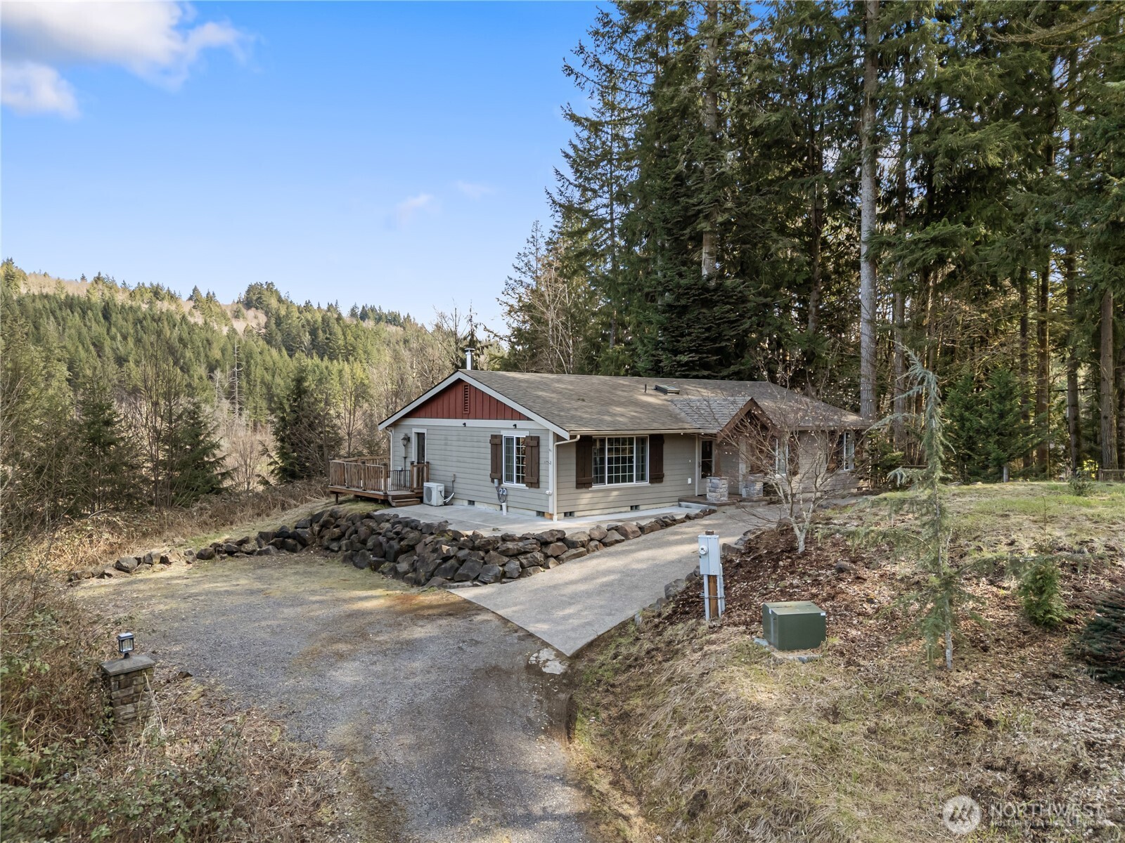 159 Salzer Road Centralia, WA 98531 - Photo 37 of 40 a view of a house with a backyard