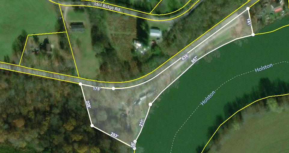 2900 Indian Ridge Road Blaine, TN 37709 - Photo 2 of 11 2900 Indian Ridge Rd Property Lines