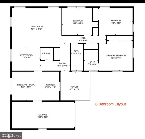 $3,750 | 29 Hinsdale Lane, Willingboro, NJ 08046