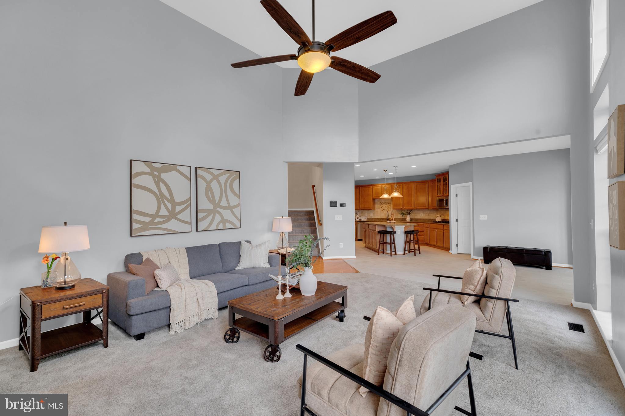 20967 Oneills Way Leesburg, VA 20175 - Photo 17 of 90 Family Room w/ Ceiling Fan