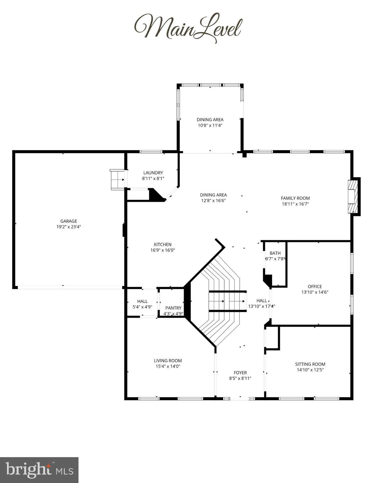 20967 Oneills Way Leesburg, VA 20175 - Photo 88 of 90 Main Level Floorplan