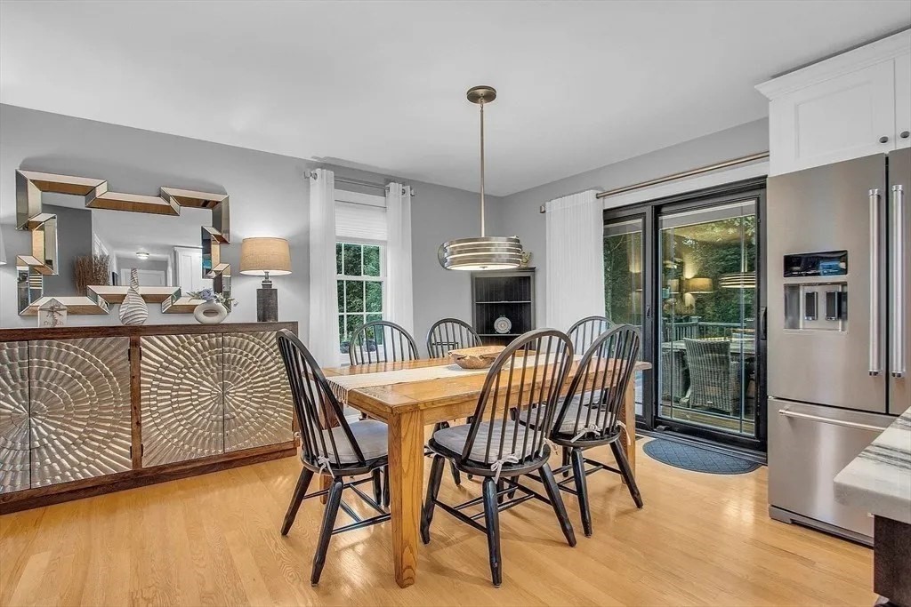 2 Morris Lane Rutland, MA 01543 - Photo 11 of 41 a dining room with furniture a chandelier and wooden floor