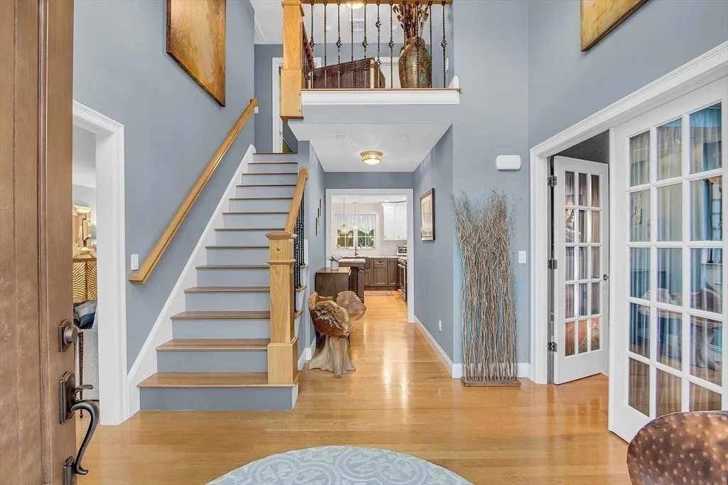 2 Morris Lane Rutland, MA 01543 - Photo 12 of 41 a view of entryway and hall with wooden floor