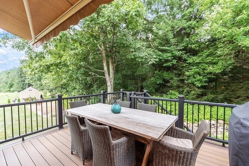 2 Morris Lane Rutland, MA 01543 - Photo 34 of 41 a view of a patio with wooden floor