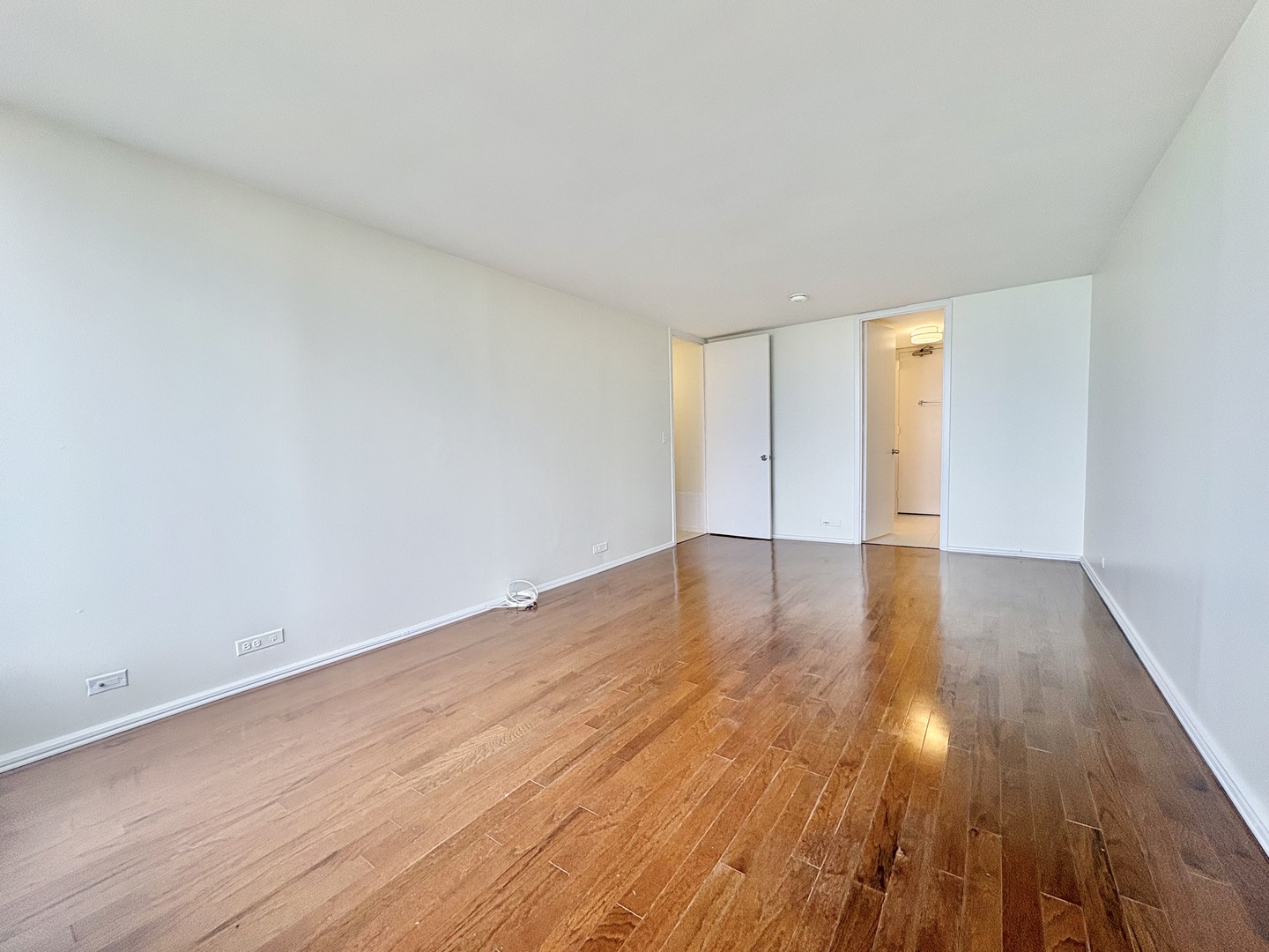 505 North Lake Shore Drive, Unit 3312 Chicago, IL 60611 - Photo 16 of 35 a view of an empty room and wooden floor