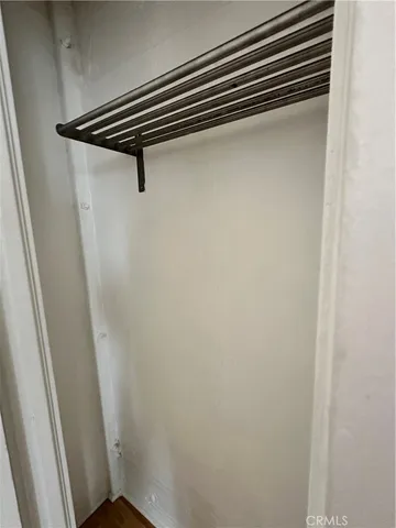 a close view of closet