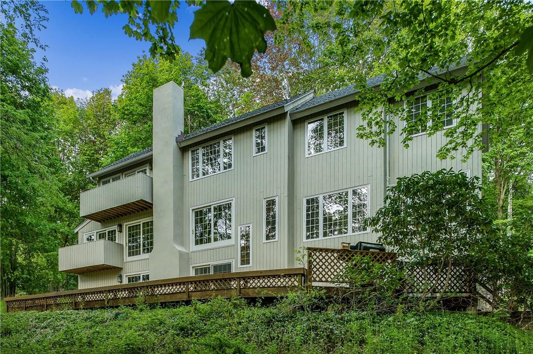 350 Long Ridge Road Pound Ridge, NY 10576 - Photo 1 of 1 Here at 350 Long Ridge Road, every room has a view! The windows, the balconies, the deck that runs the entire length of the home - it's all about nature. Welcome home.