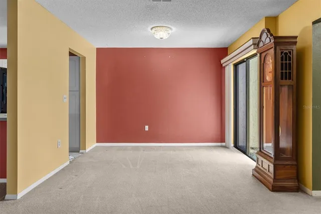 a view of front door with a door