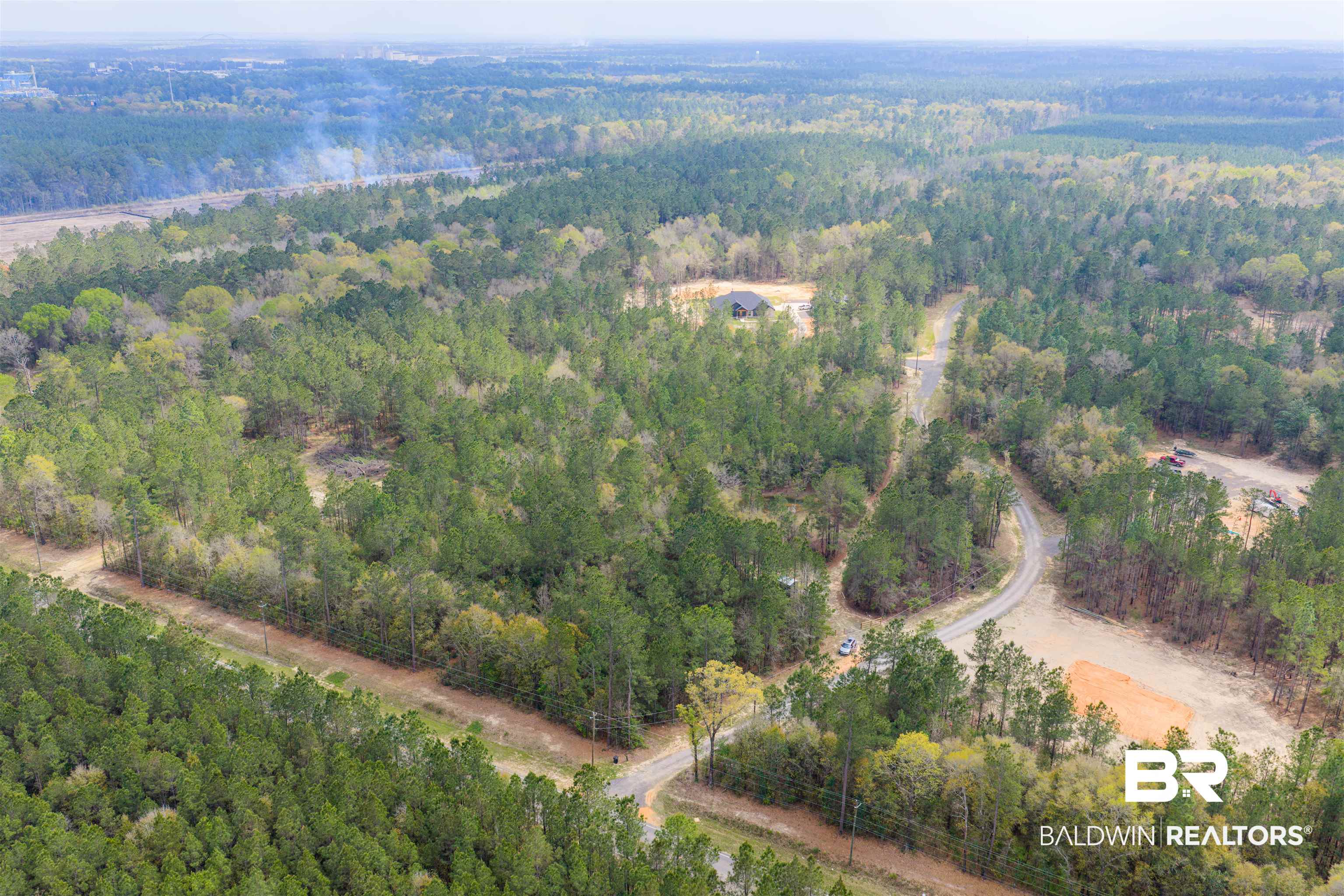 0 Salco Road Axis, AL 36505 - Photo 11 of 24 Drone / aerial view of a heavily wooded area