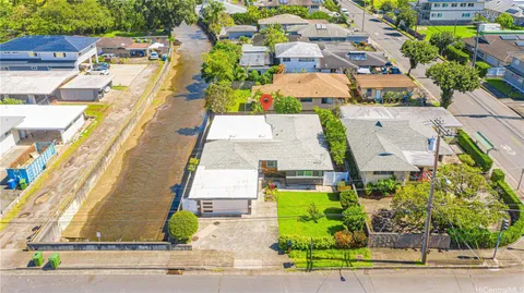 an aerial view of a