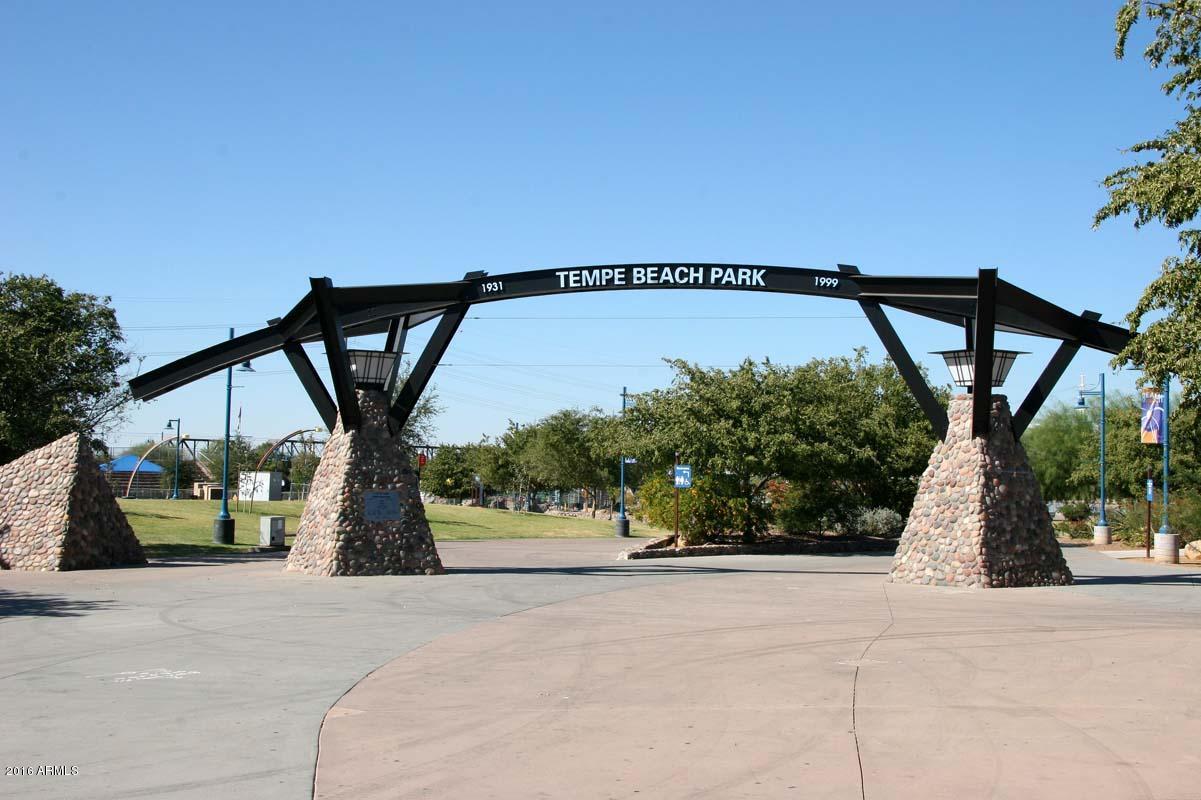 154 West 5th Street, Unit 241 Tempe, AZ 85281 - Photo 26 of 26 Tempe Beach Park Sign