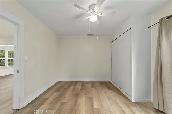 wooden floor in an empty room