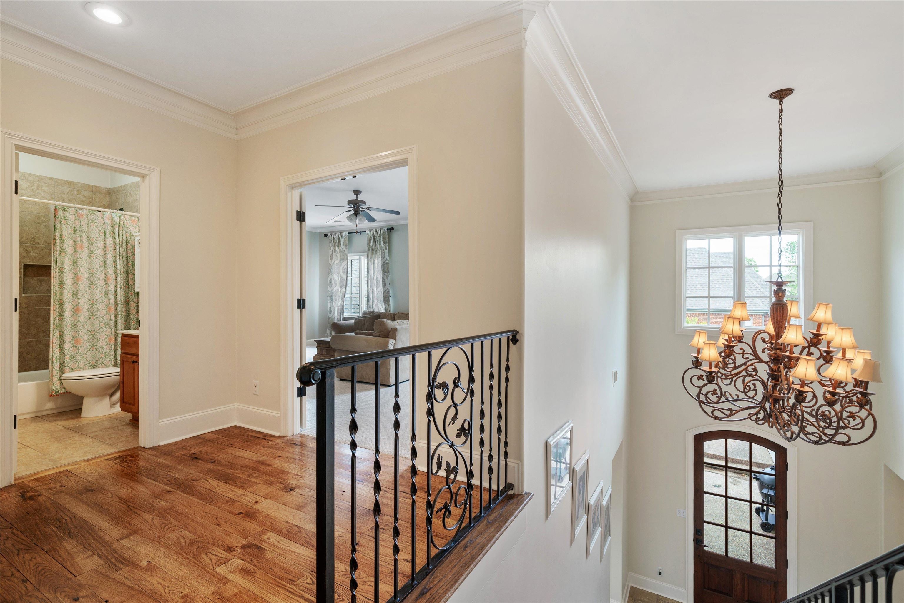 1328 Bridgepointe Drive Collierville, TN 38017 - Photo 29 of 40 a view of entryway and hall with wooden floor